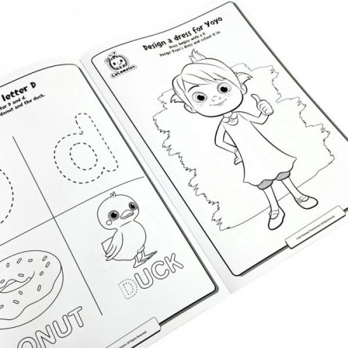 Cocomelon : ABC Colouring Book